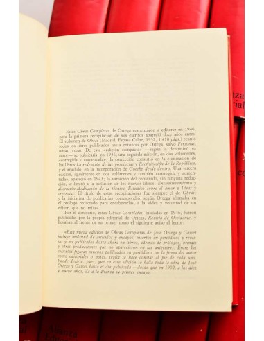 José Ortega y Gasset. Obras completas