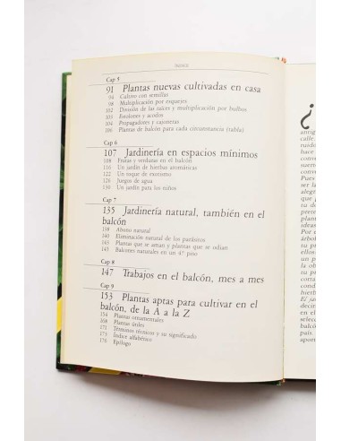 El jardín en el balcón