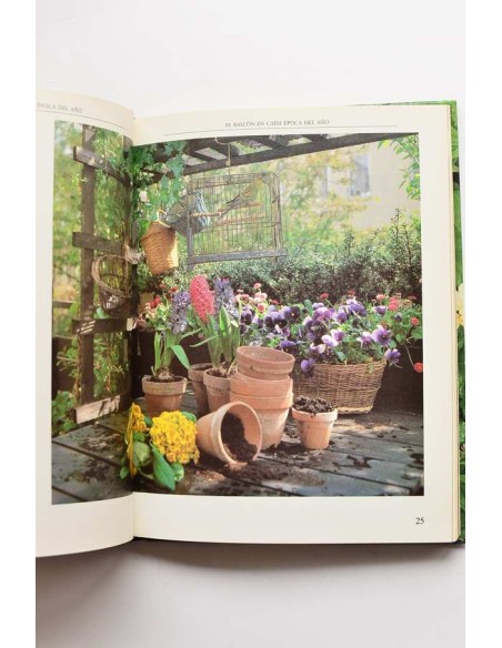 El jardín en el balcón