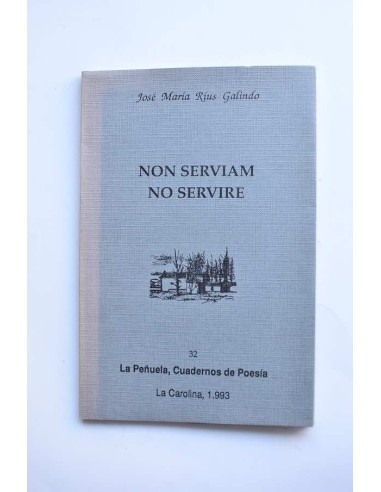 Non serviam no servire