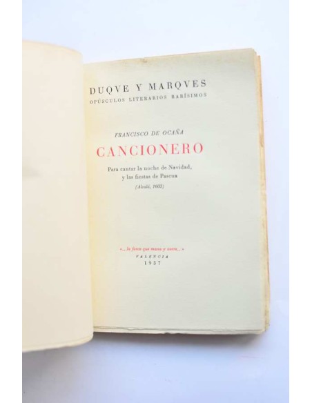 Cancionero. Para cantar la noche de Navidad y las Fiestas de Pascua (Alcalá, 1603)