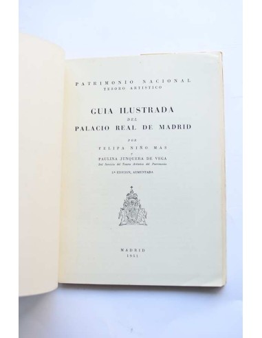 Guía ilustrada del Palacio Real de Madrid