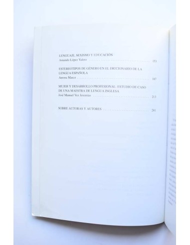 Estudios sobre mujer, lengua y literatura