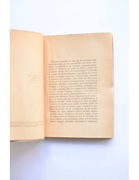Giacomo Leopardi. Diálogos