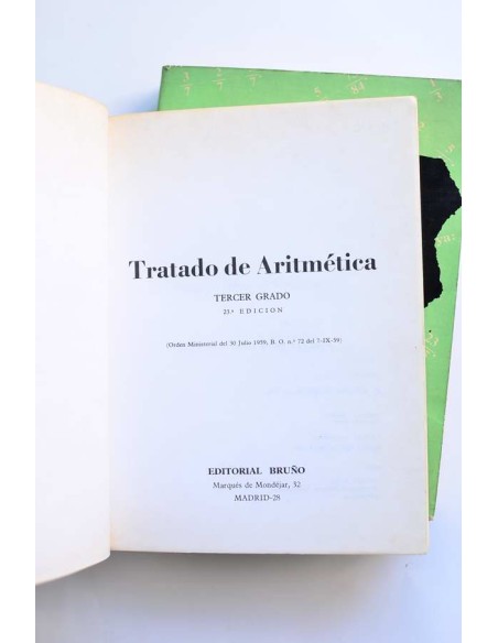 Tratado de aritmética. Tercer grado