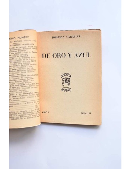 De oro y azul