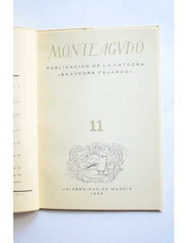 Monteagudo : publicación de la Cátedra Saavedra...