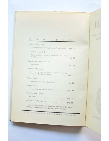 Monteagudo : publicación de la Cátedra Saavedra Fajardo. Nº 11