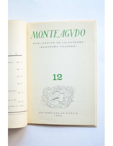 Monteagudo : publicación de la Cátedra Saavedra...