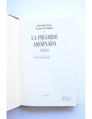 La pirámide asesinada