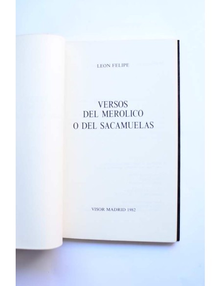 Versos del merólico o sacamuelas