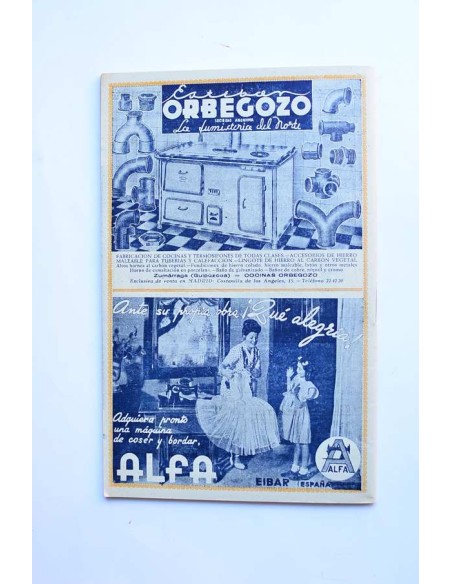 Espigas y azucenas. Revista quincenal, nº 526. Febrero - 1949