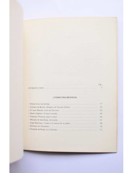 Literatura universal. Textos