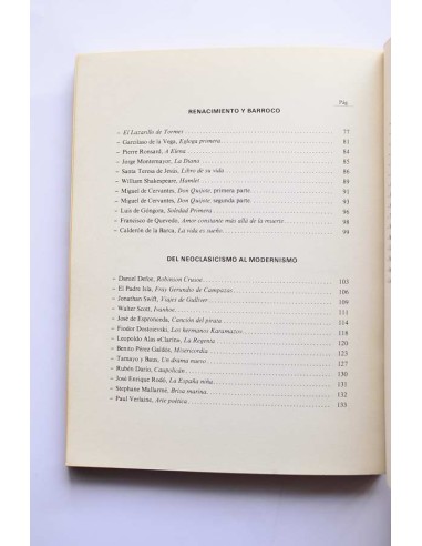 Literatura universal. Textos