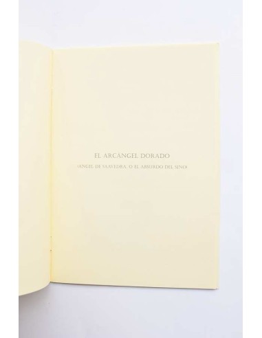 El arcángel dorado (Ángel de Saavedra o El...
