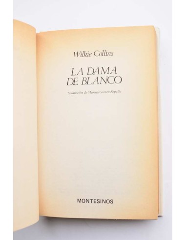 La dama de blanco