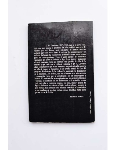 D. H. Lawrence. Poemas escogidos