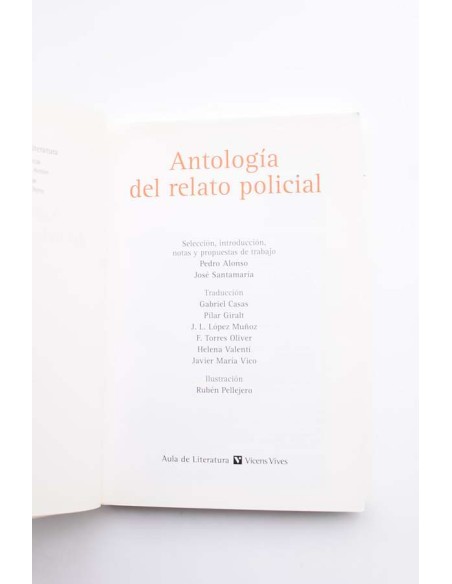 Antología del relato policial
