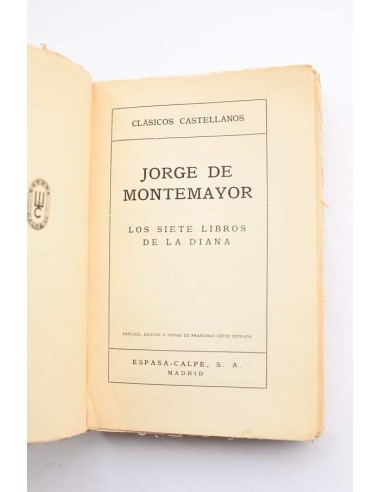 Los siete libros de la Diana
