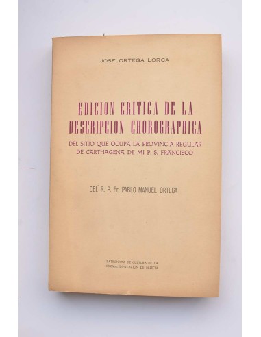 Edición crítica de la Descripción chorographica