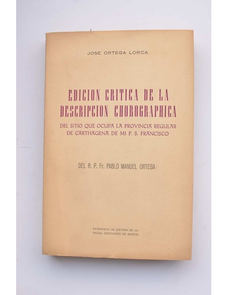 Edición crítica de la Descripción chorographica