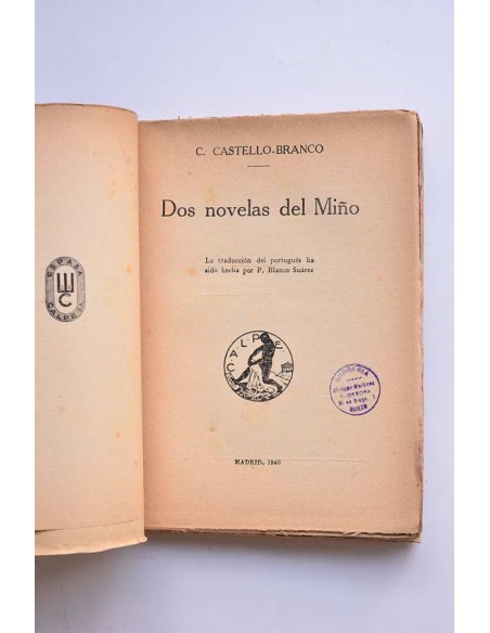 Dos novelas del MIño