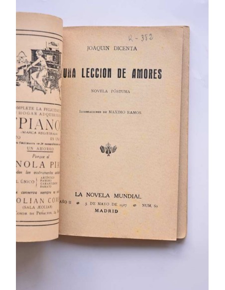 Una lección de amores
