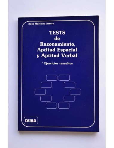 Tests de razonamiento, aptitud espacial y aptitud verbal. Ejercicios resueltos