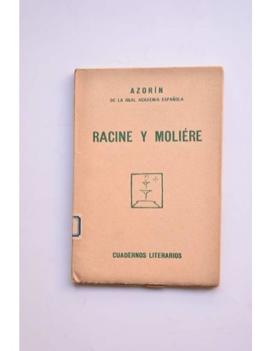 Racine y Moliére