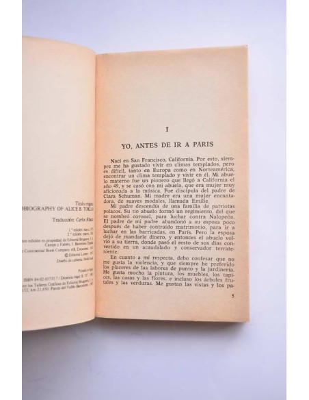 Autobiografía de Alice B. Toklas