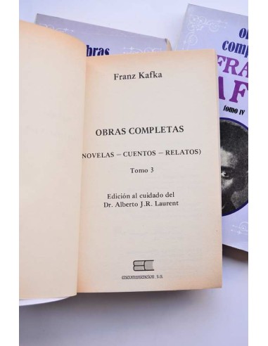 Franz Kafka. Obras completas
