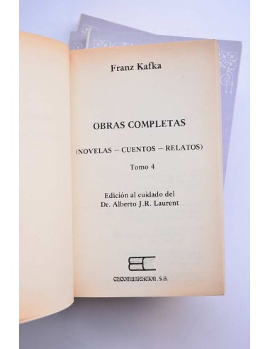 Franz Kafka. Obras completas