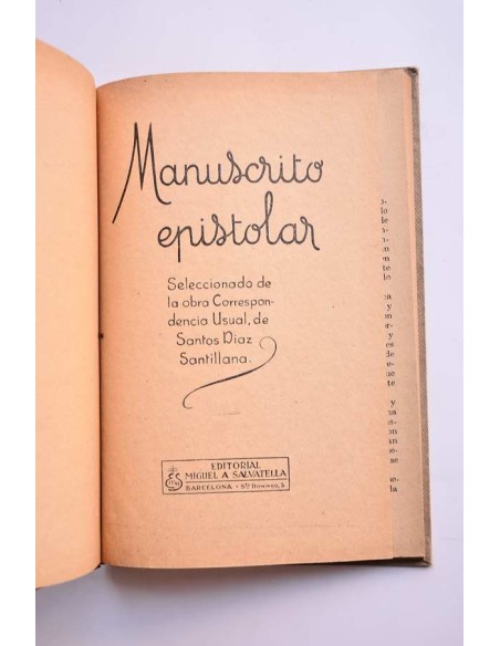 Manuscrito epistolar