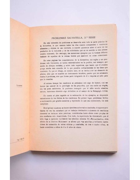 Problemas Salvatella. Libro del maestro. 2ª serie