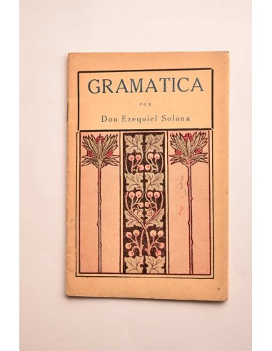 Gramática (lectura, escritura y composición). Primera enseñanza