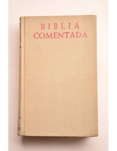 Biblia comentada. II. Libros históricos del Antiguo Testamento