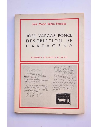 José Vargas Ponce. Descripción de Cartagena