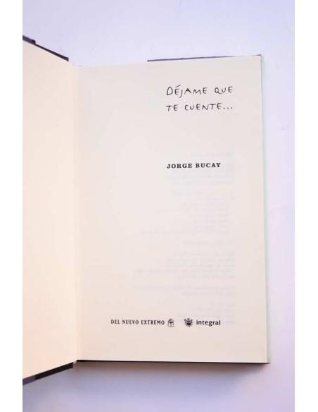 Déjame que te cuente... Los cuentos que me enseñaron a vivir