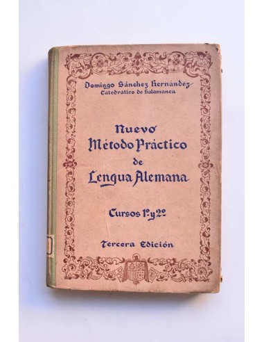 Nuevo método práctico de lengua alemana. Cursos 1º y 2º