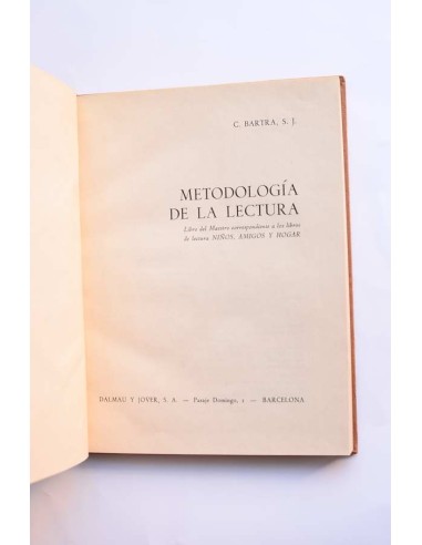 Metodología de la lectura