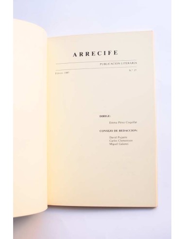 Arrecife. Nº 17. Febrero 1987