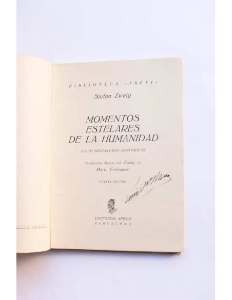 Momentos estelares de la humanidad : cinco miniaturas históricas