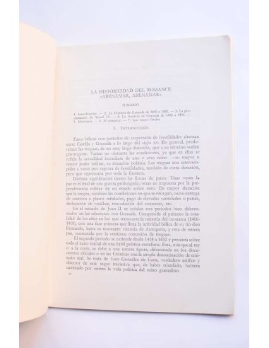 La historicidad del romance Abámar, Abenámar