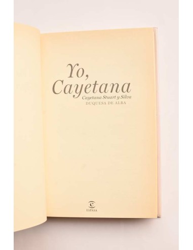 Yo, Cayetana