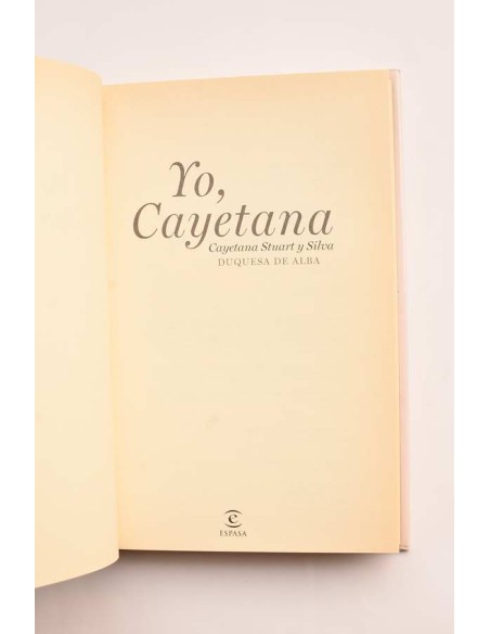 Yo, Cayetana