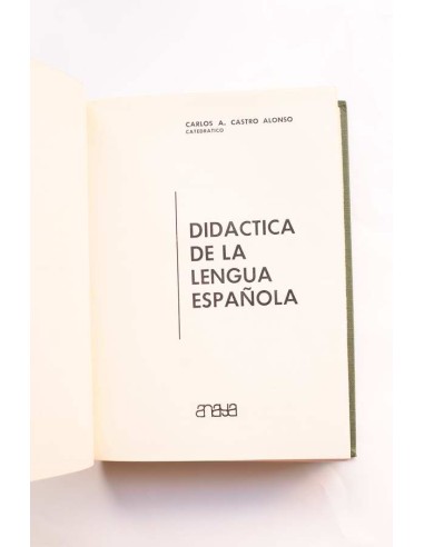 Didáctica de la lengua española