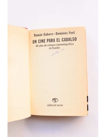 Un cine para el cadalso. 40 años de censura cinematográfica en España