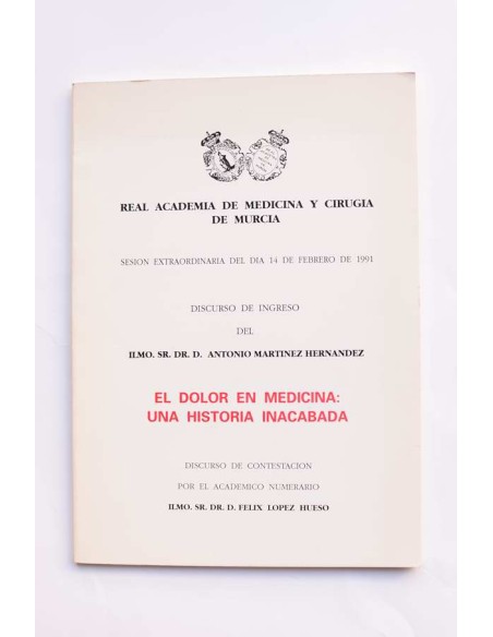 El dolor en medicina: una historia inacabada