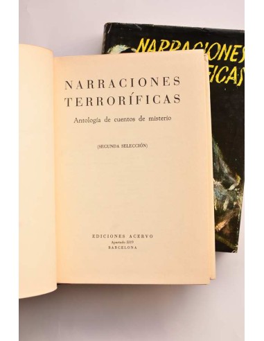 Narraciones terroríficas. Antología de cuentos...