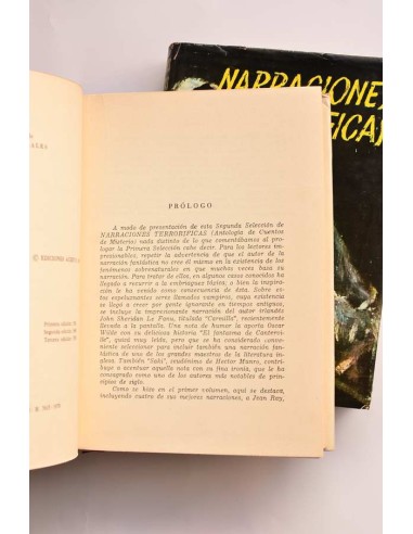Narraciones terroríficas. Antología de cuentos...